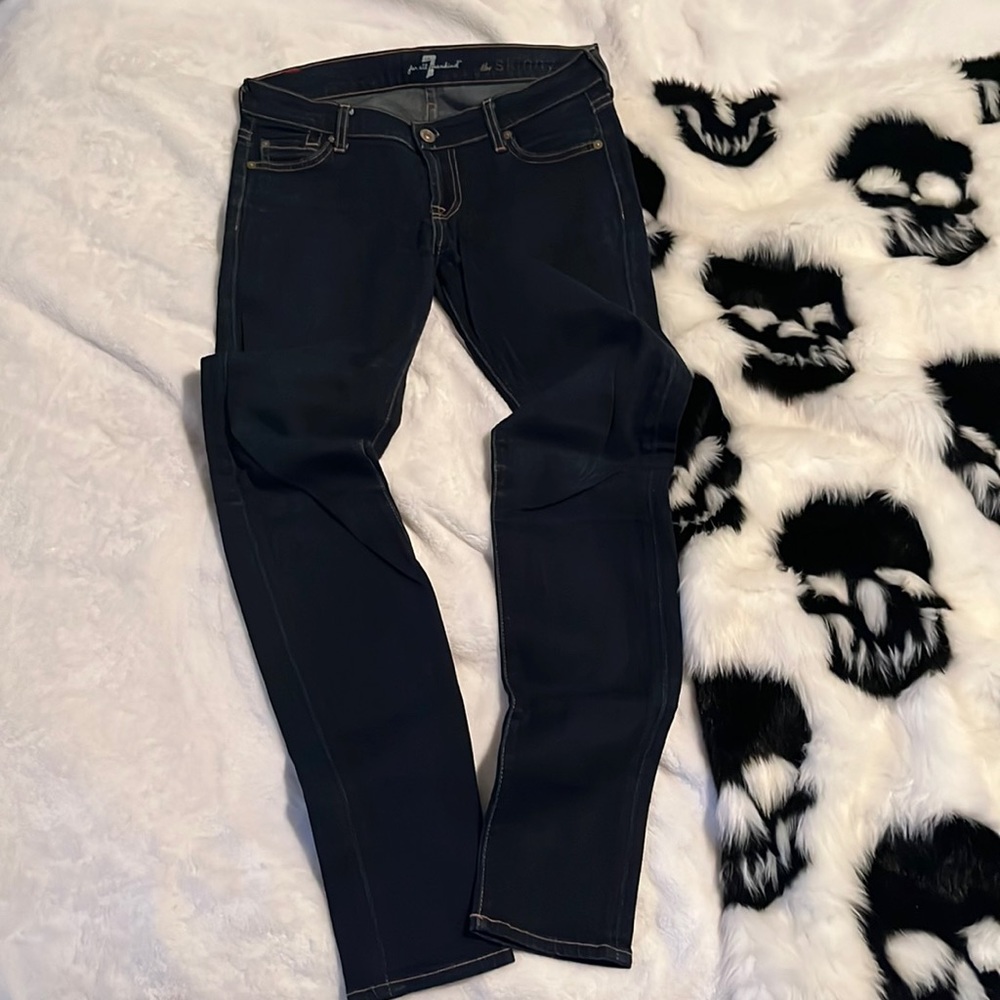 7 for all mankind jeans skinny & straight